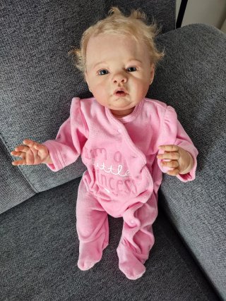 Bebé Reborn Vinilo Lovelyn Despierta