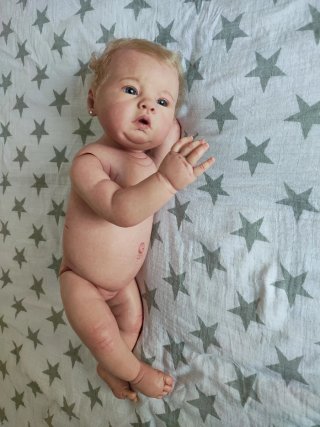 Bebé Reborn Vinilo Lovelyn Despierta