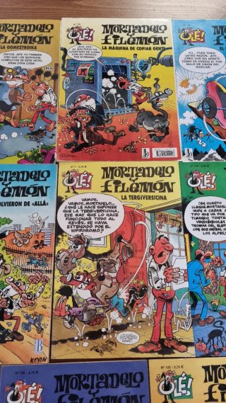 Lote Cómics Mortadelo y Filemón OLÉ!