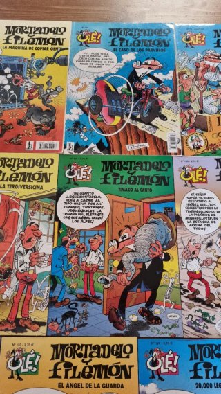 Lote Cómics Mortadelo y Filemón OLÉ!