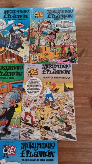 Lote Cómics Mortadelo y Filemón OLÉ!