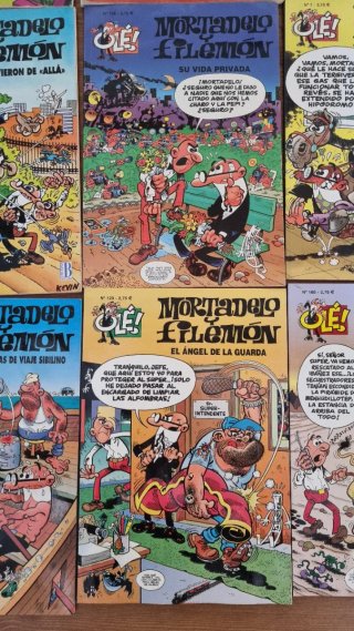 Lote Cómics Mortadelo y Filemón OLÉ!