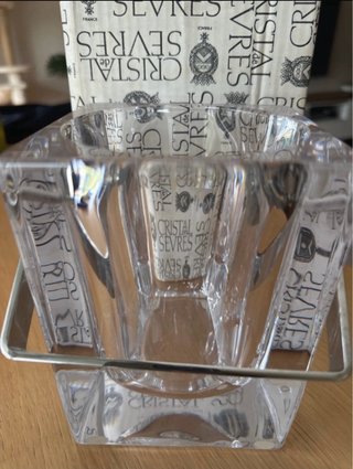 Cubitera de Cristal Sevres