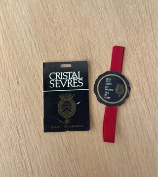 Cubitera de Cristal Sevres