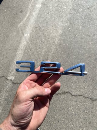 Emblema BMW E30 324