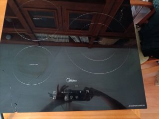 Placa de inducción vitrocerámica Midea