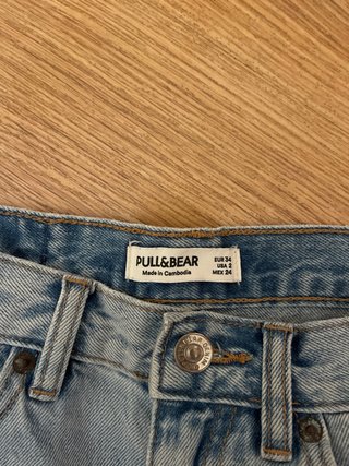 Shorts vaqueros Pull&Bear desgastados