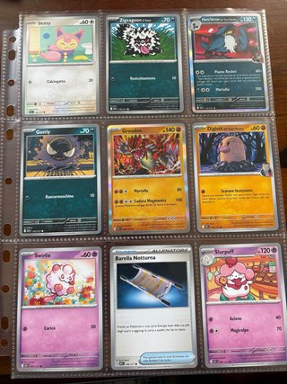 Lotto carte Pokémon Asce Eroica