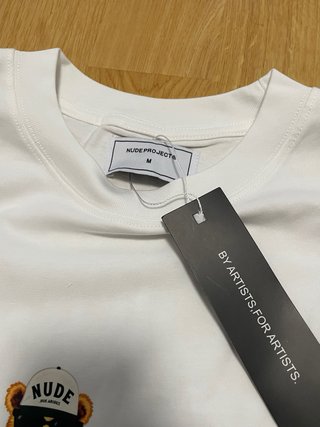 Camiseta Nude Project Oso Gafas Cigarro