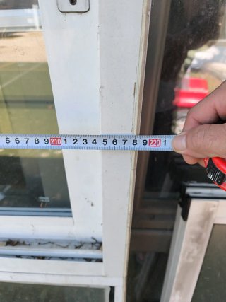 Ventana corredera 4 hojas con palillería