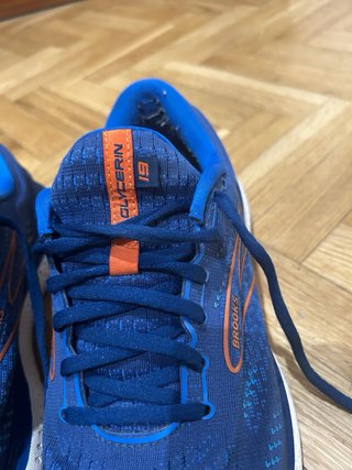 Zapatillas Brooks Glycerin 19 Azul Naranja