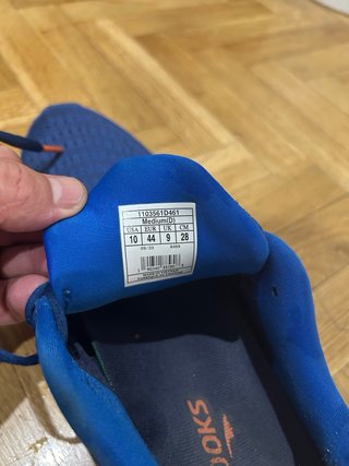 Zapatillas Brooks Glycerin 19 Azul Naranja