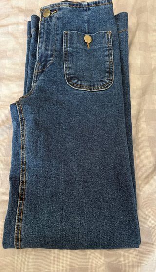 Vaqueros Stradivarius Talla 32 Cintura Alta