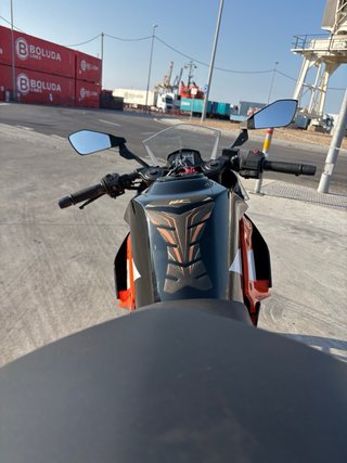KTM RC 390 Naranja/Negra