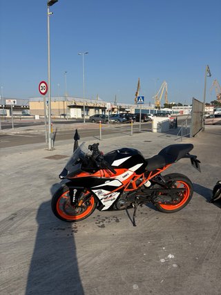 KTM RC 390 Naranja/Negra