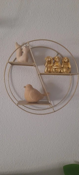 Estantería Decorativa Redonda