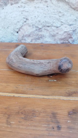 Empuñadura de bastón de madera