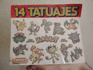 Tatuajes Pokémon Nintendo acción revista