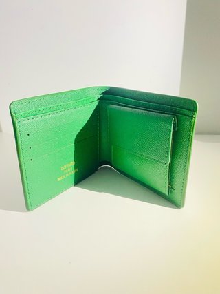 Billetera Goyard Verde