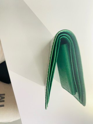 Billetera Goyard Verde