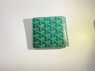 Billetera Goyard Verde