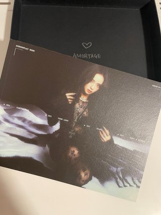Álbum Jisoo Amotage + 3 Photocards
