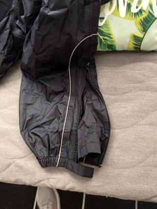 Traje de Moto AXO Talla XL Negro