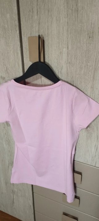 Camiseta mujer básica rosa