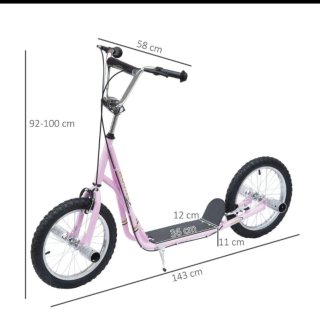Patinete infantil rosa