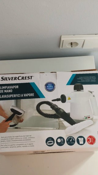 Limpiador a vapor SilverCrest + accesorios NUEVO