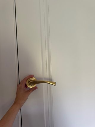 Juegos de manetas doradas para puerta