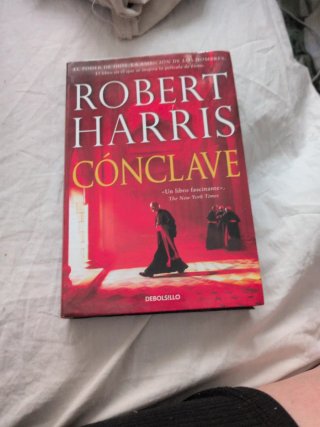 Libro "cónclave" de Robert Harris