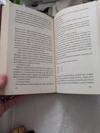 Libro "cónclave" de Robert Harris