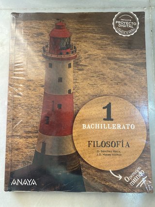 Filosofía 1 Bachillerato