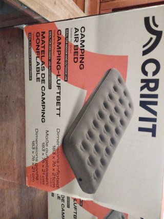 Colchonetas Camping Crivit Nuevas (2 unidades)