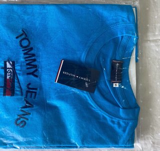 Camiseta Tommy Jeans New York City Azul Turquesa T