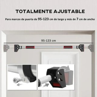 Barra para hacer Dominadas   95 cm a 123 cm