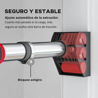 Barra para hacer Dominadas   95 cm a 123 cm