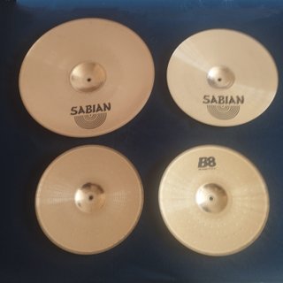 Set Sabian B8 platillos batería percusión