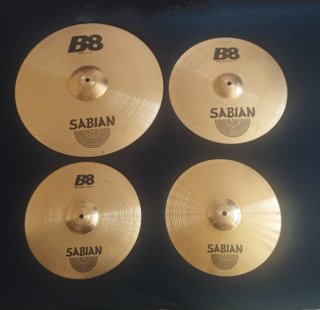 Set Sabian B8 platillos batería percusión