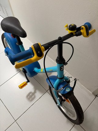 Bici Decathlon 14 Niños Azul