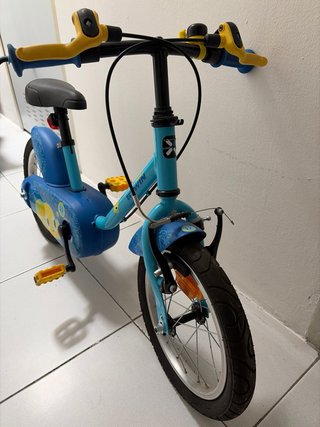 Bici Decathlon 14 Niños Azul