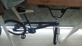 Bicicleta BMX Negra