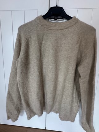 Jersey lana Zara beige