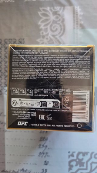 Pack 2 Perfumes UFC 100ml