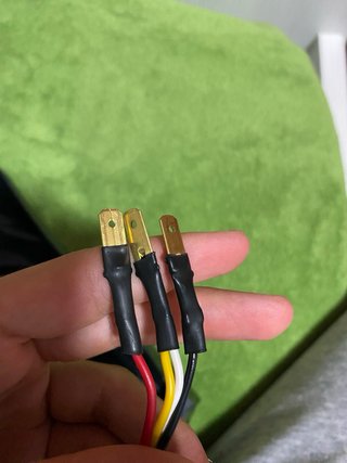 Careta KTM LED Negra