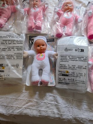 Lote 9 Bebés de Juguete
