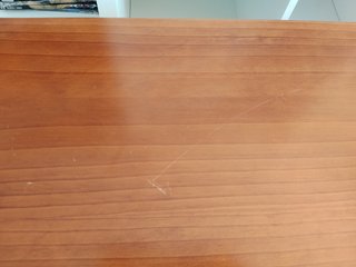 Mesa de comedor extensible + 4 sillas de madera