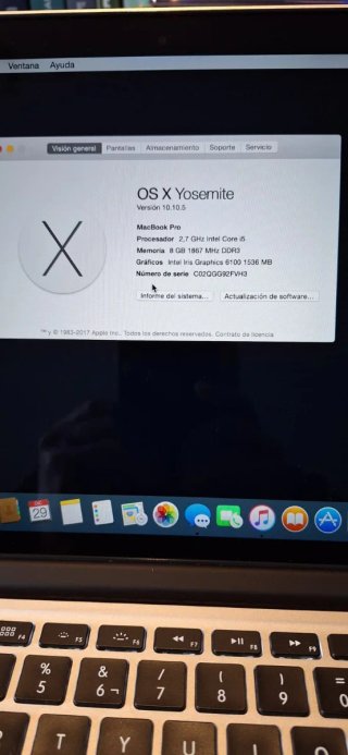 MacBook Pro OS X Yosemite