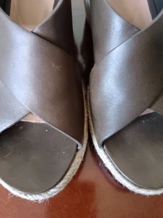 Sandalias Clarks verde caqui